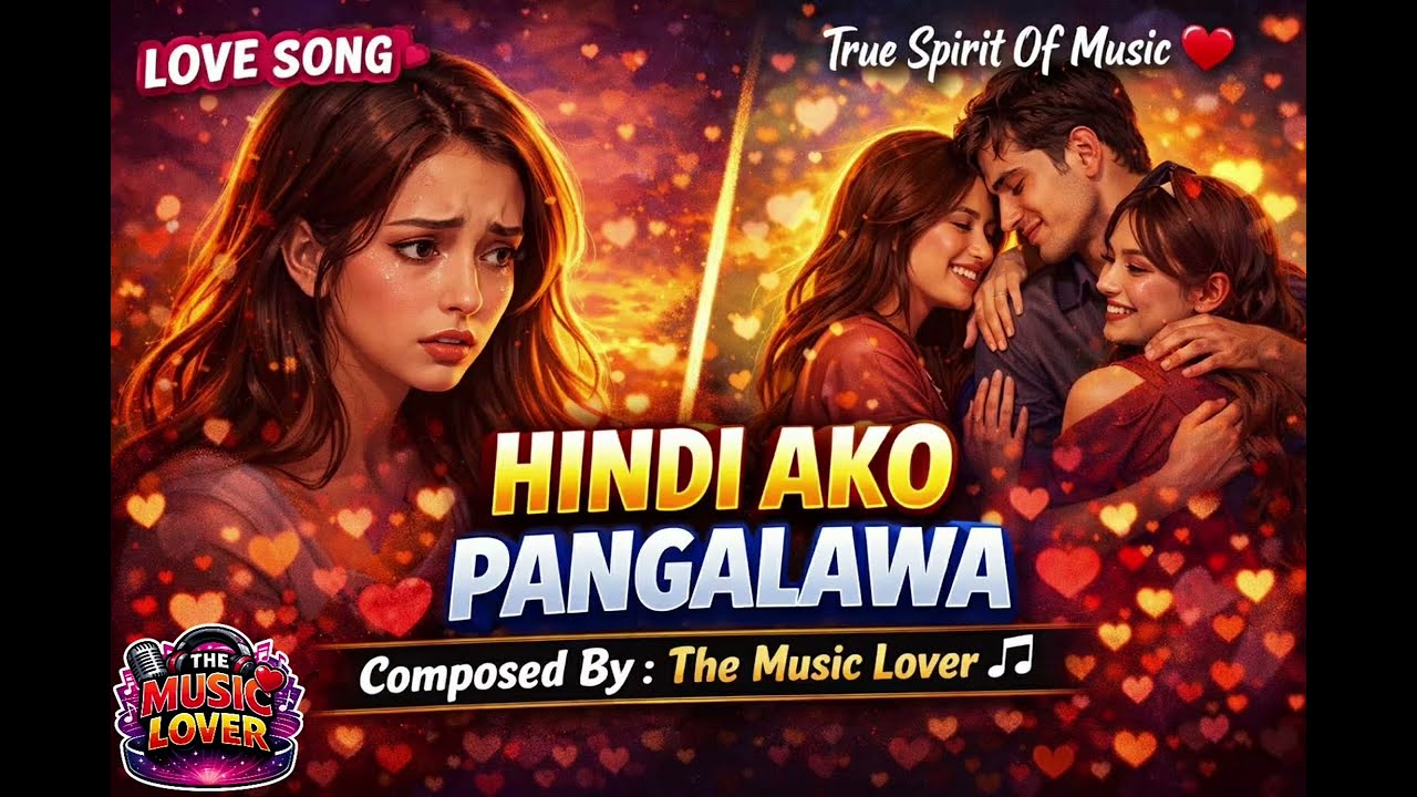 HINDI AKO PANGALAWA (LYRICS) Ang sakit ng kantang ito. Composed By: The Music Lover 🎶 (02-28-2026)