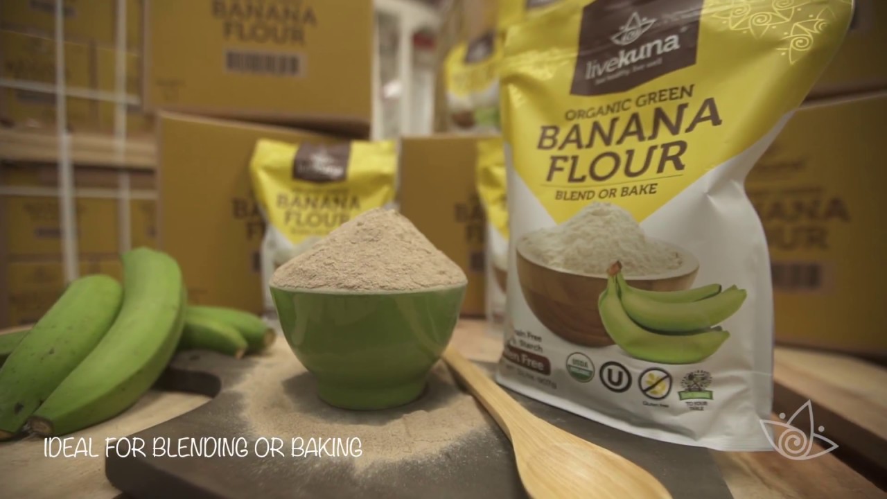LiveKuna Organic Banana Flour (powder)