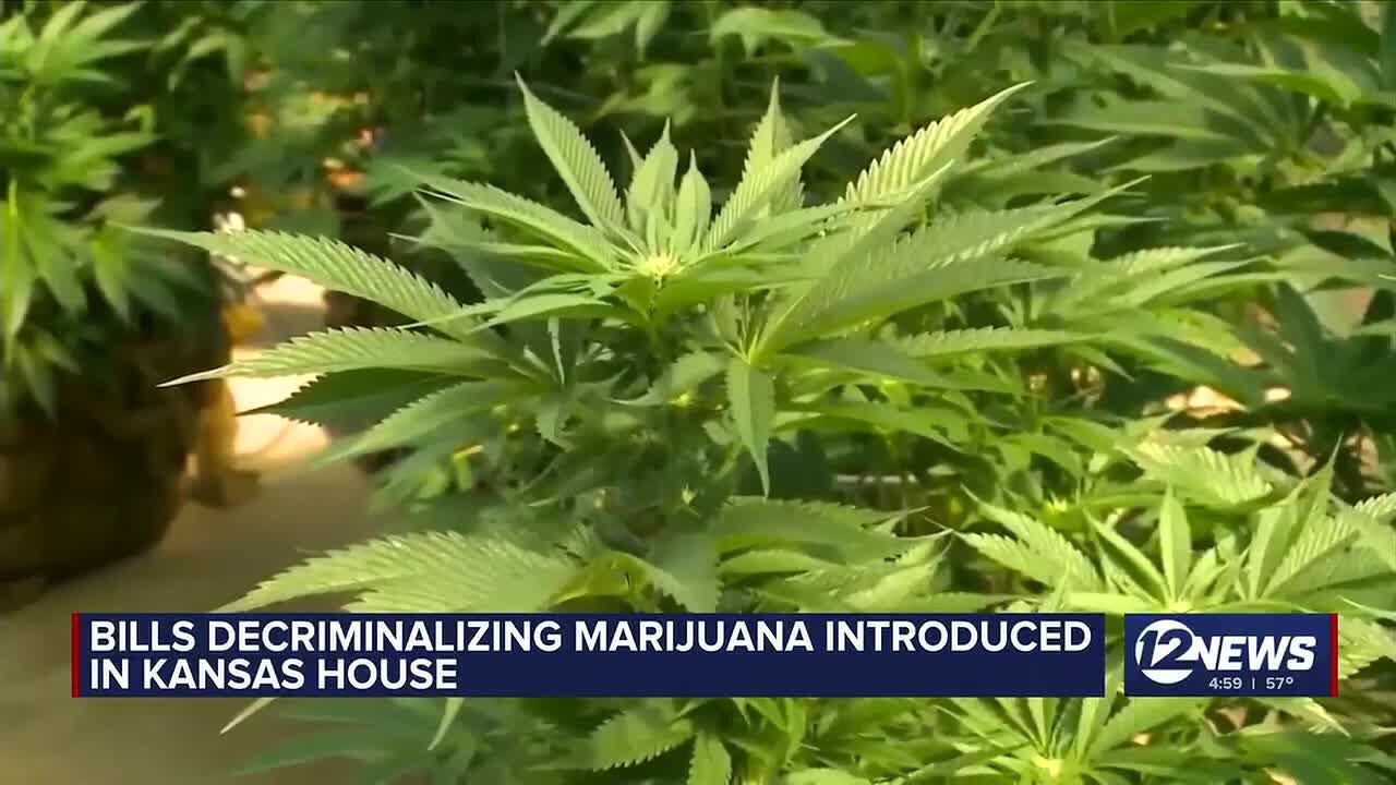 Bills decriminalizing marijuana introduced in Kansas House