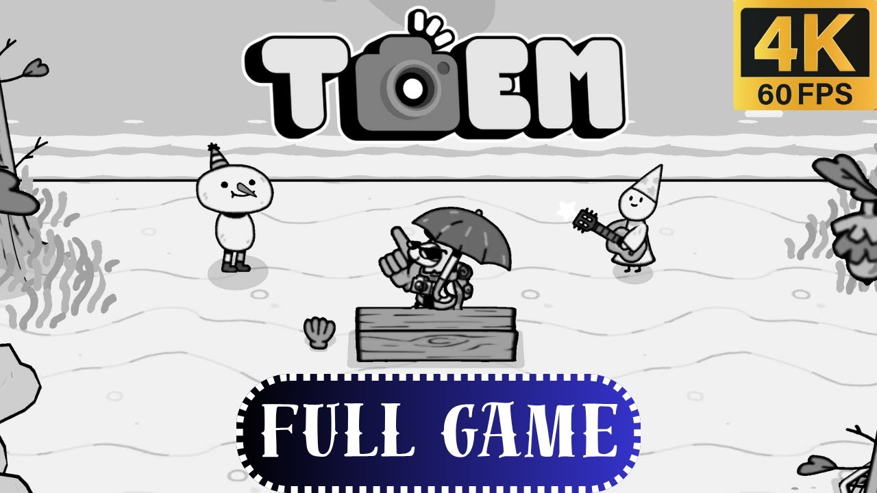 TOEM: A Photo Adventure | Full Game Playthrough | No Commentary | 4K 60FPS