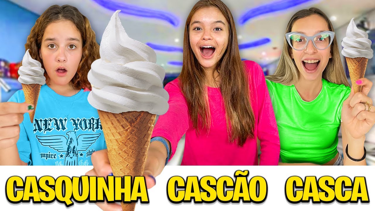 CASCA, CASQUINHA ou CASCÃO| Desafio com @FamilyFun5 e@FabianaLandimm