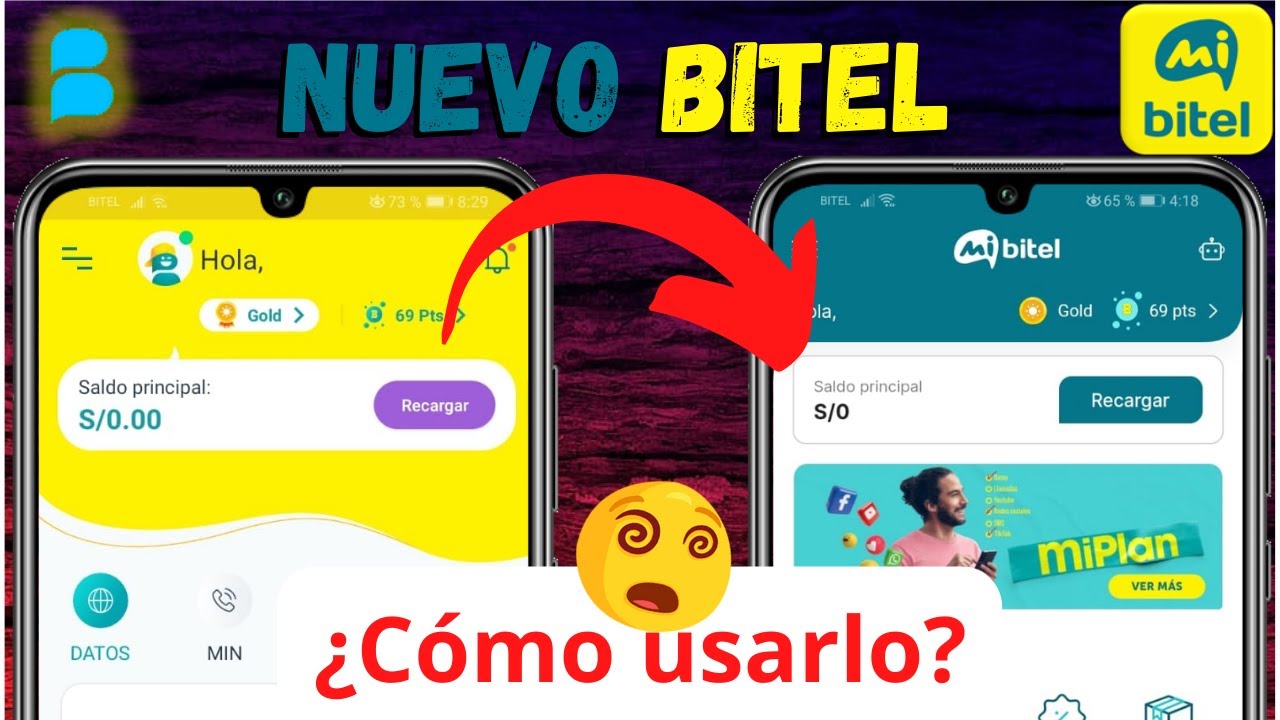 GUÍA de uso Mi Bitel, mira tus MB y minutos