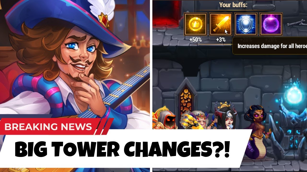 Можно ли улучшить Башню? | Войны героев: Эпоха Доминиона