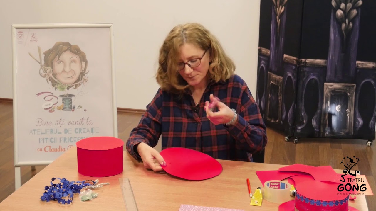 Atelierul de Creație Piticii Pricepuți - Pălărie de petrecere