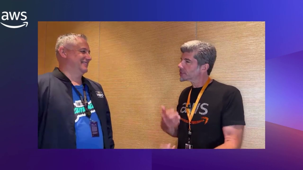 Michael Walmsley Accenture & Bill Tarr re:Invent Interview