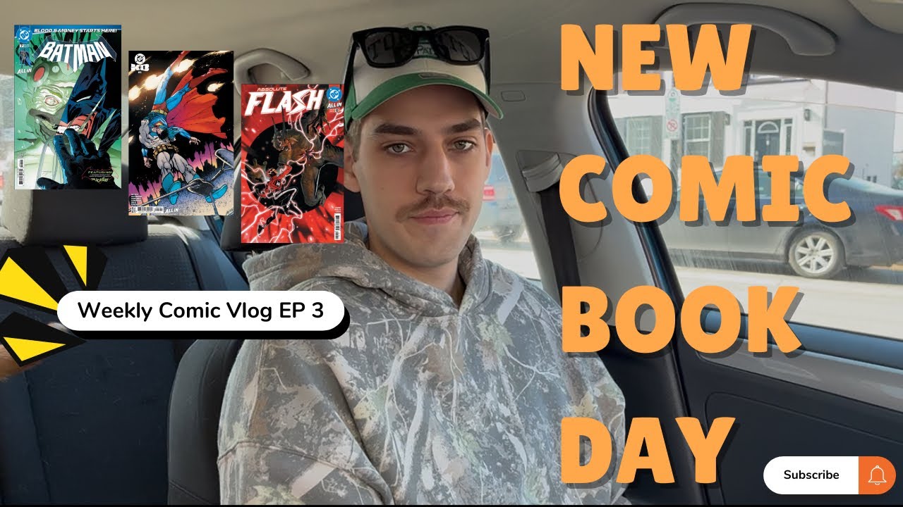 Comic Shop Vlog Ep 3| New Comic Book Day
