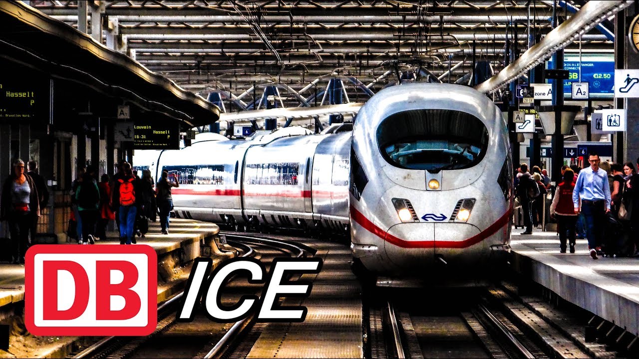 🇩🇪 DB ICE in Cologne - High Speed Rail in Germany (2019)