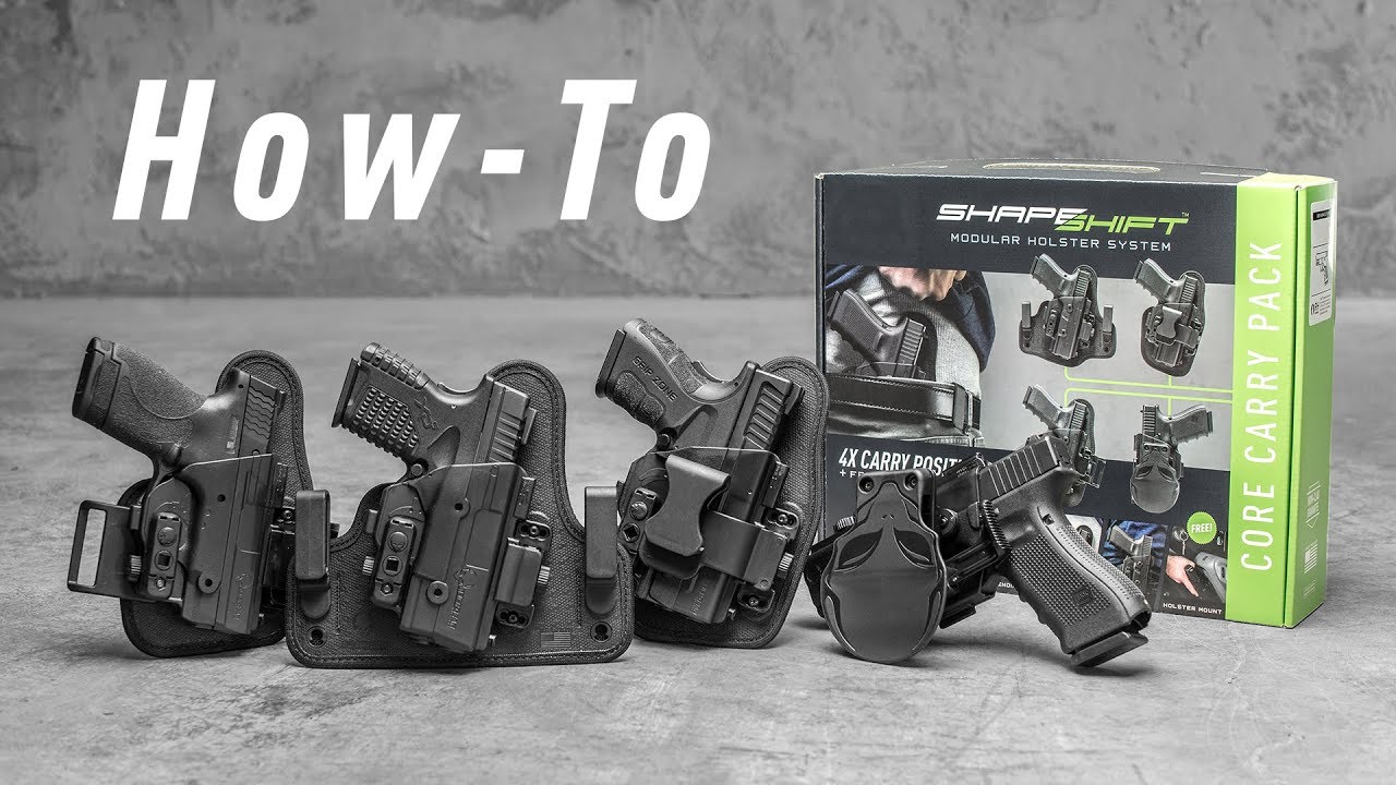 Что входит в комплект ShapeShift Core Carry Pack? От Alien Gear Holsters