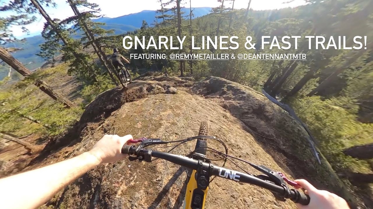 Mountain Biking Gnarly Lines & Fast Enduro Trails | Shawnigan Lake, BC