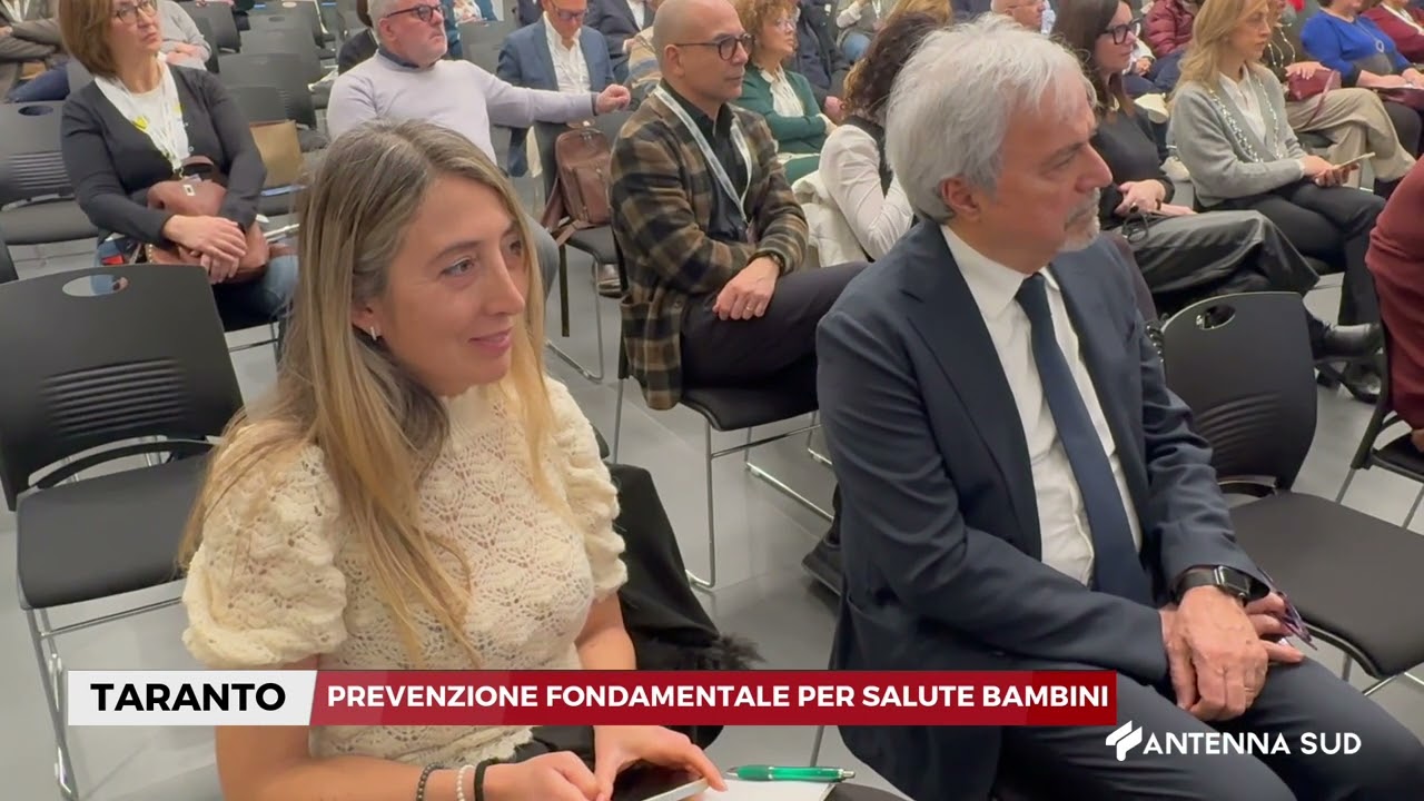 07 FEBBRAIO   TARANTO   PREVENZIONE FONDAMENTALE PER SALUTE BAMBINI