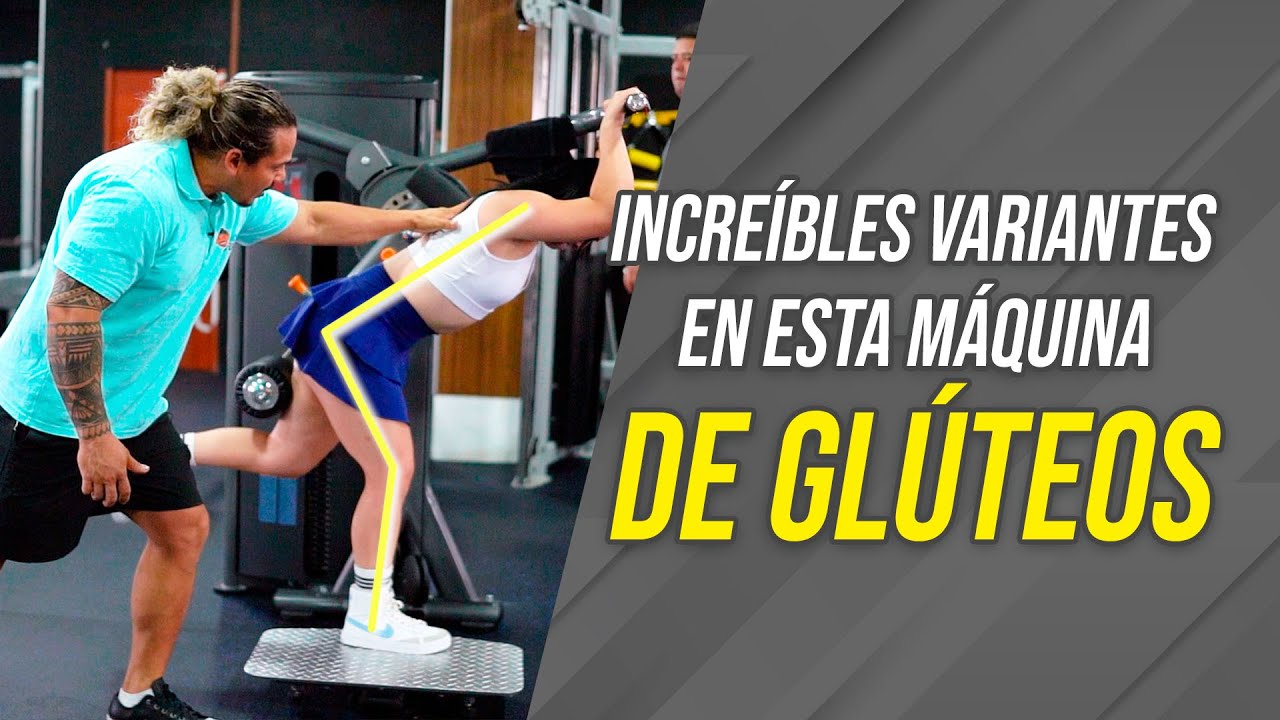 INCREÍBLES VARIANTES EN ESTA MÁQUINA DE GLÚTEOS 🔥 | Frank Serapión.