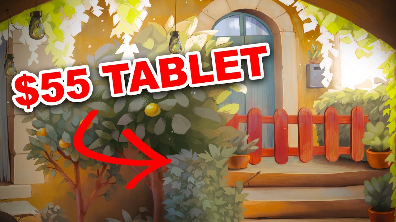 Can you make GOOD ART on CHEAP TABLETS? (Ugee M708)
