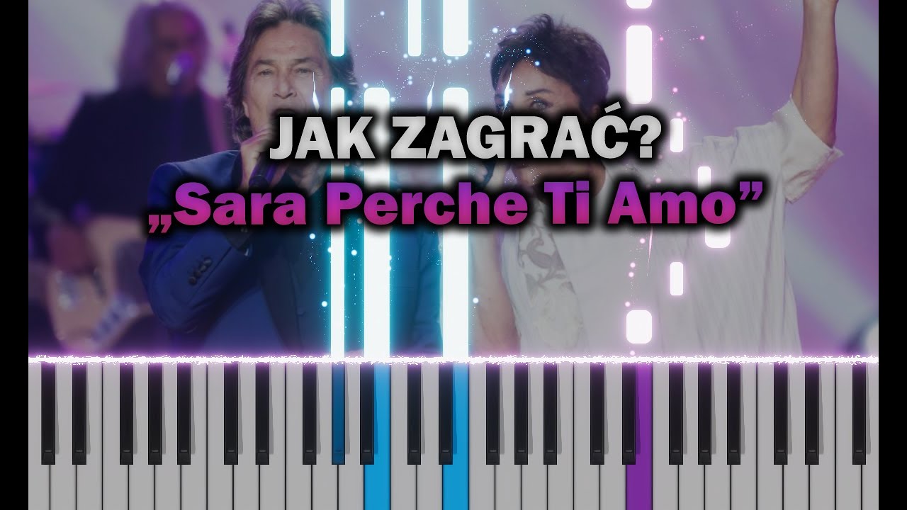 Ricchi E Poveri - Sara Perche Ti Amo 🎹 Piano Tutorial | Nuty | 🔥 ŁATWE 🔥