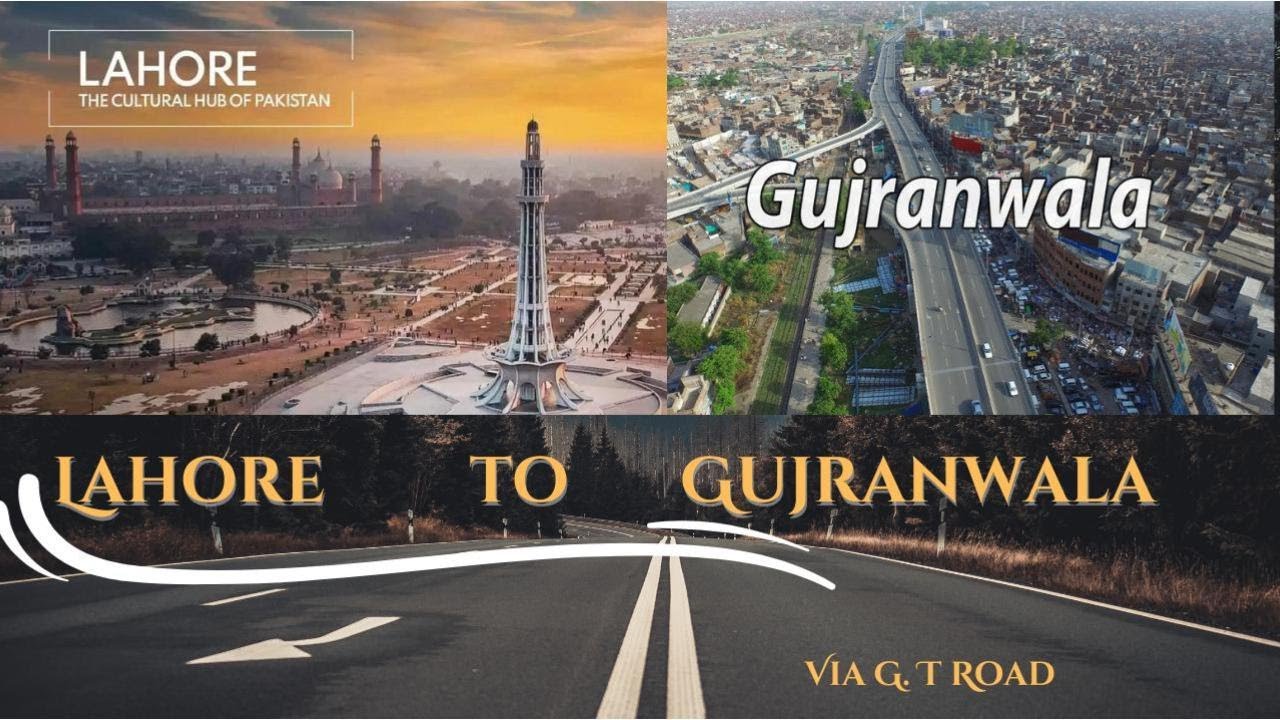 Lahore to Gujranwala Road Trip | Early Morning view of G. T Road
