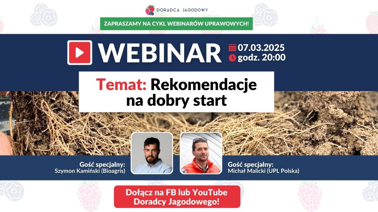 Najnowsze rekomendacje na start nowego jagodowego sezonu wegetacyjnego.