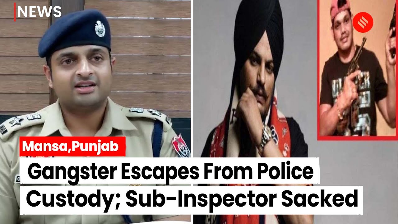 Moosewala Murder Accused Gangster Deepak Tinu Escapes From Police Custody; Sub-Inspector Sacked