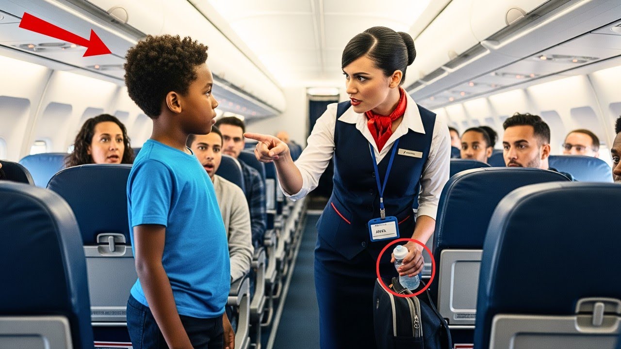 Flight Attendant Throws Away Black Boy’s Medicine — Then His Dad Drops a Truth Bomb Mid-Air