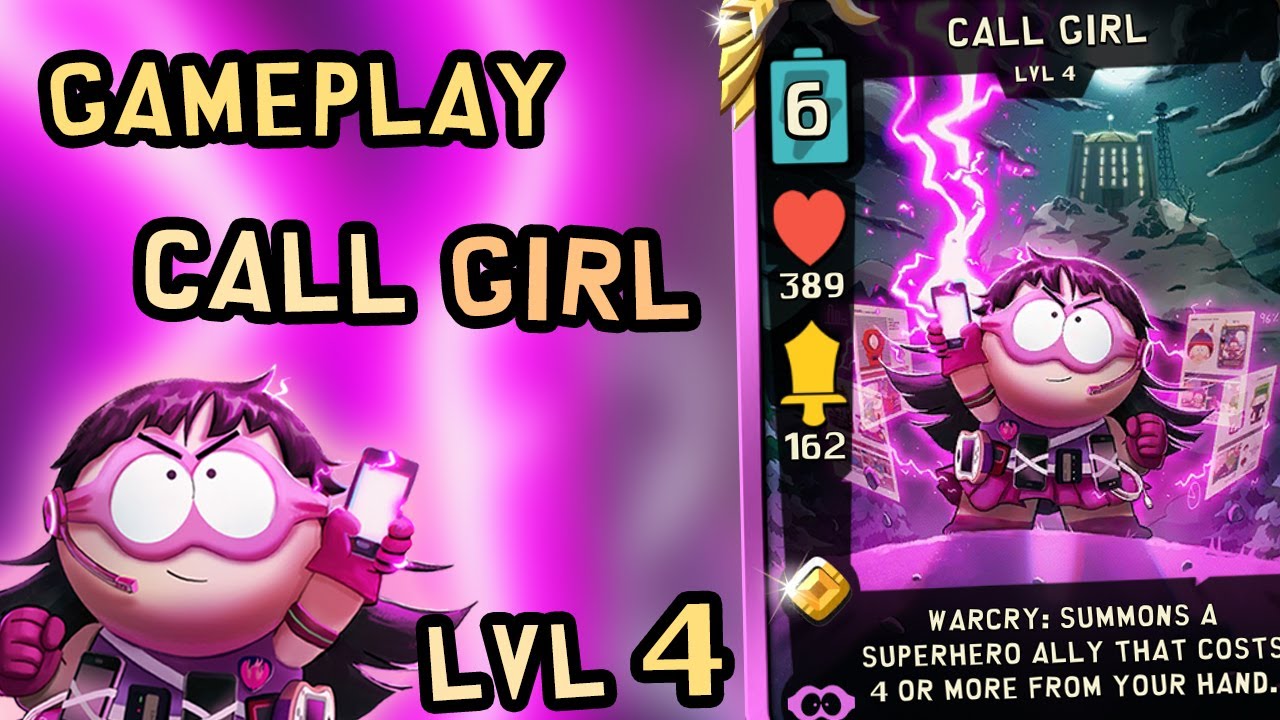 Геймплей Call Girl Уровень 4 | South Park Phone Destroyer