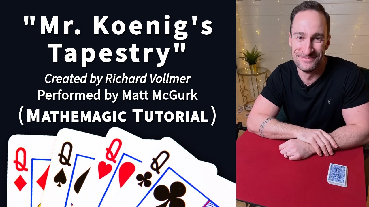 Невероятный самодействующий карточный фокус, использующий принцип Хаммера — Мэтт МакГерк!