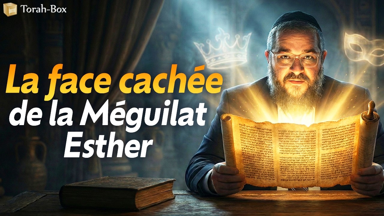 POURIM 🎭 LA MÉGUILAT ESTHER EXPLIQUÉE PAR LE 