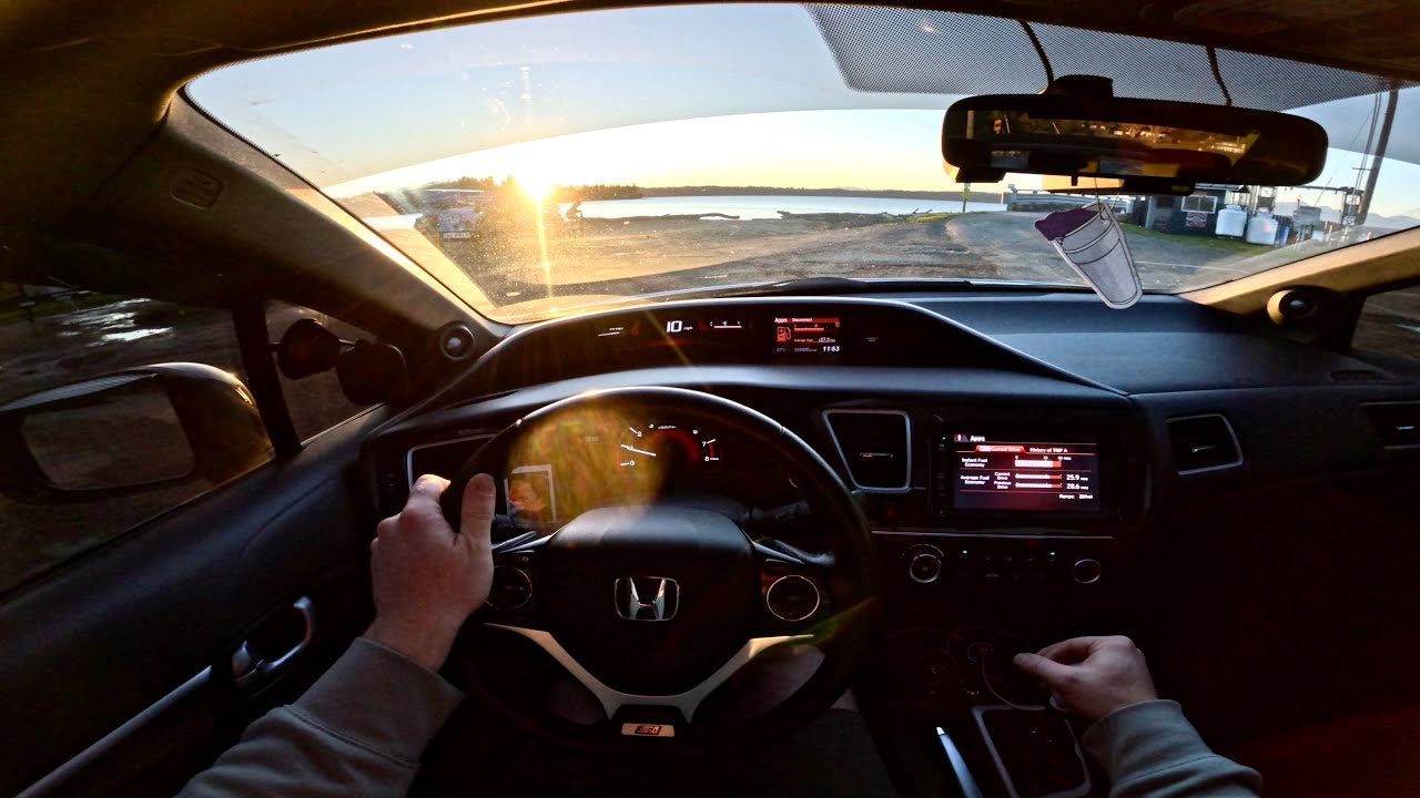 CHILL GOLDEN HOUR POV DRIVE | 9TH GEN SI | FT @DDFB6 