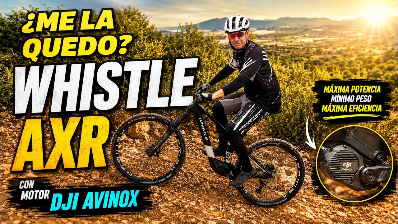 Pruebo la Whistle AXR y su Motor DJI Avinox