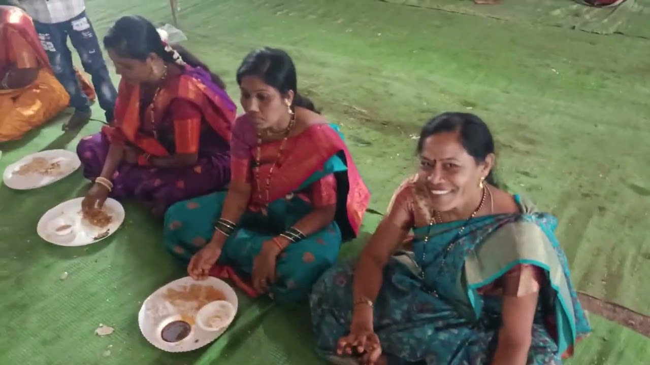 Madkani kanbai mata utsav night dinner... All team.. 