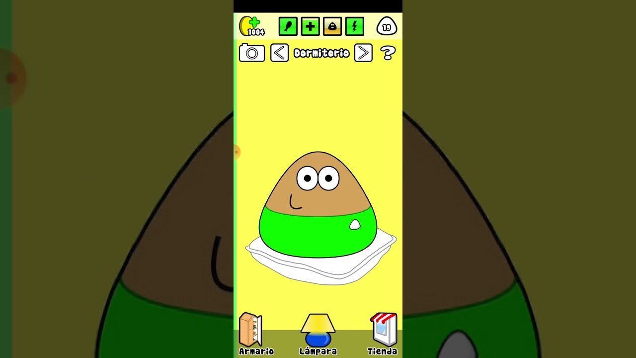 Jugando y Superando mi record de Pou(Por que mis videos de Pou tienen mucho apoyo)