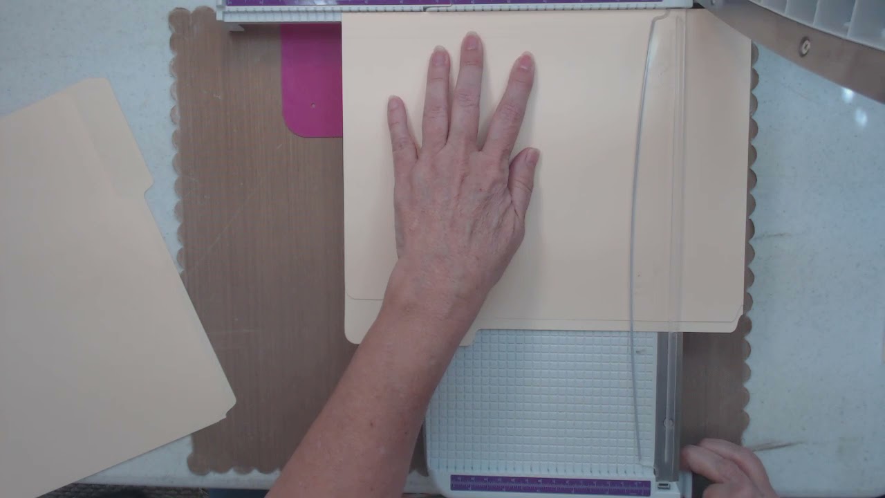 Large File Folder Folio Tutorial  7 X 9 3/4 #victorian #vintage #shabbychic