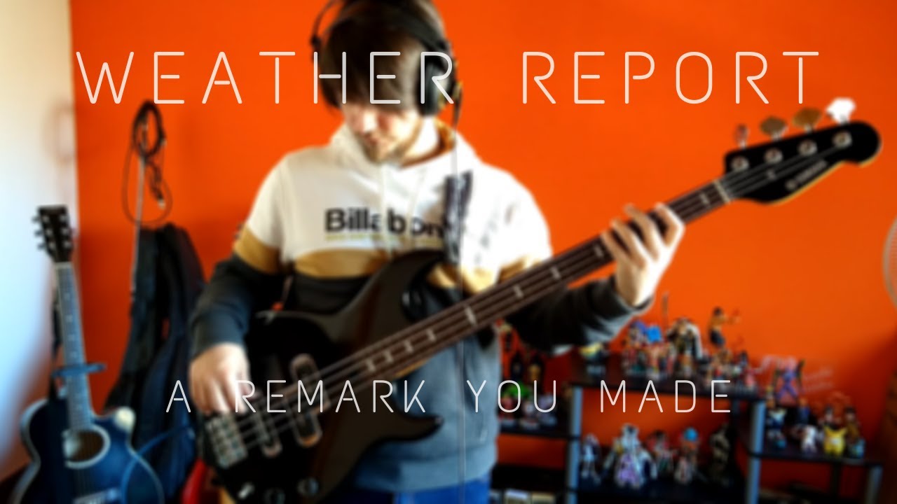 A Remark You Made - Weather Report (Bass Cover) - Frank Vass