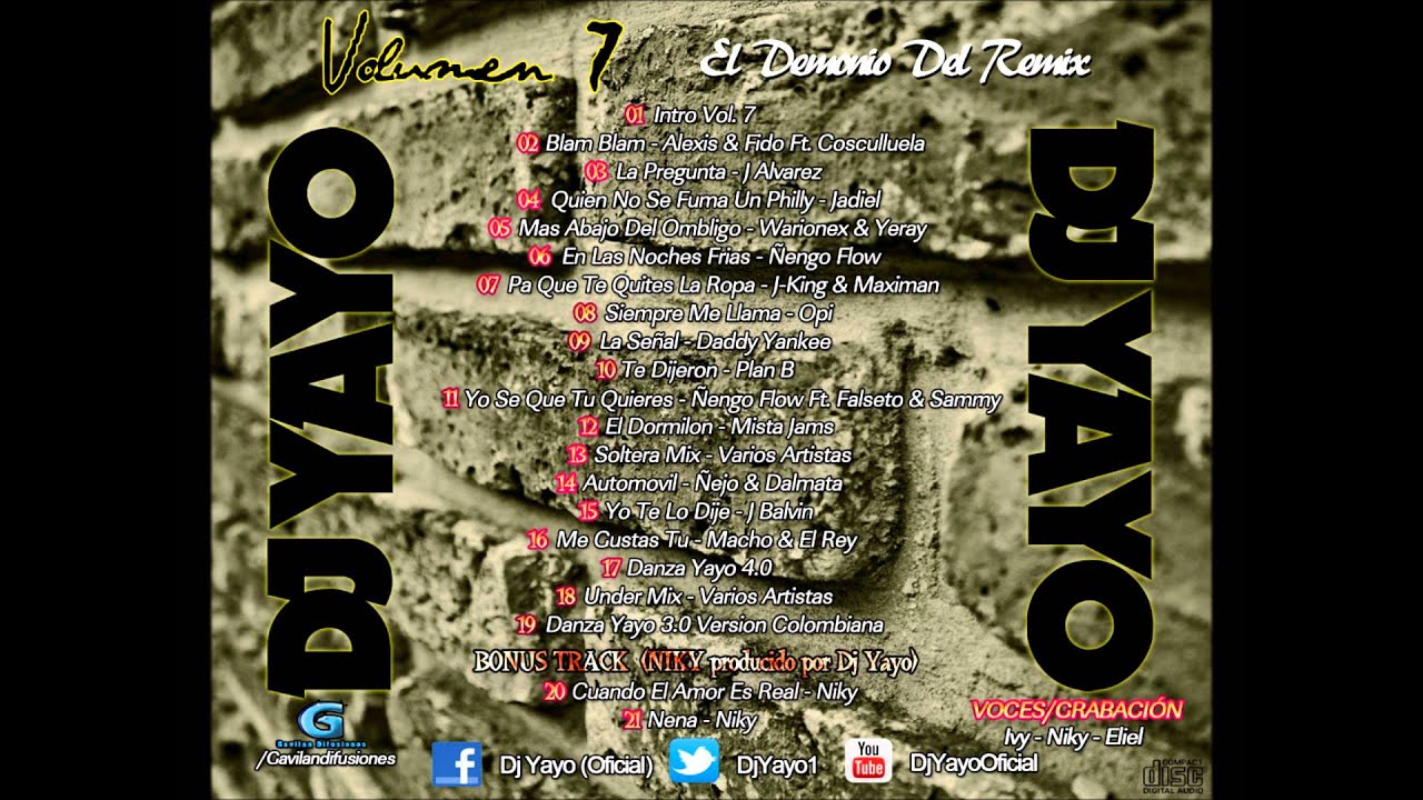 DJ YAYO Enganchados VOL.7 [ Septiembre 2013]