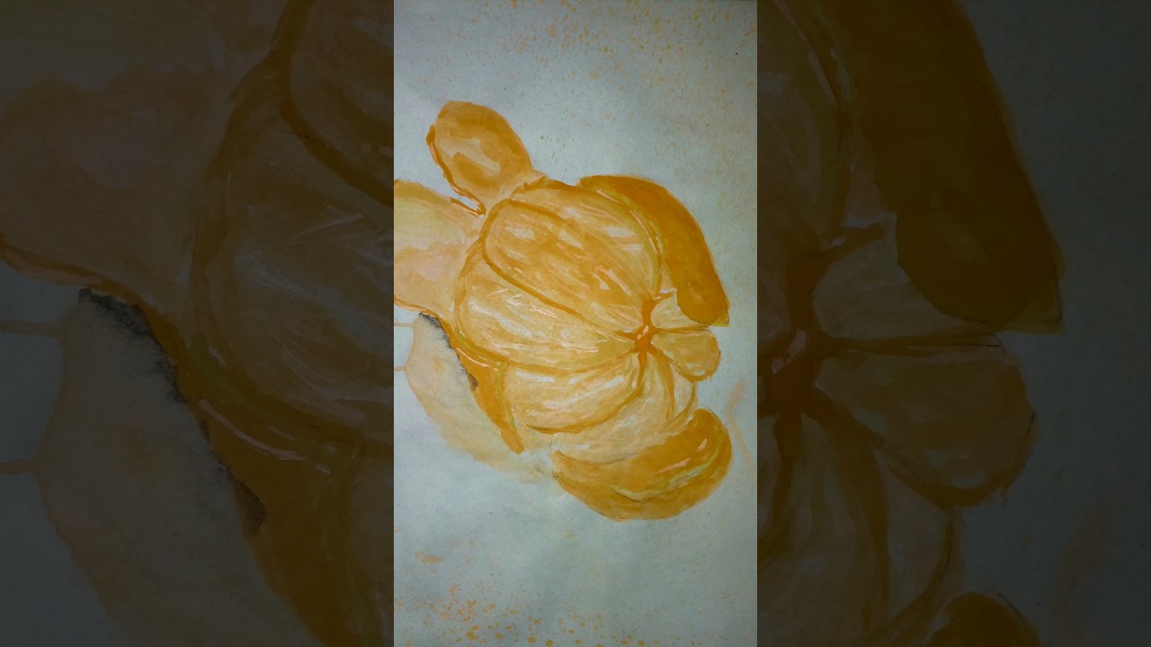 orange#art#stillife#artist#artforlife #painting #fruit #orange #easy #easydrawing @artforlife-7