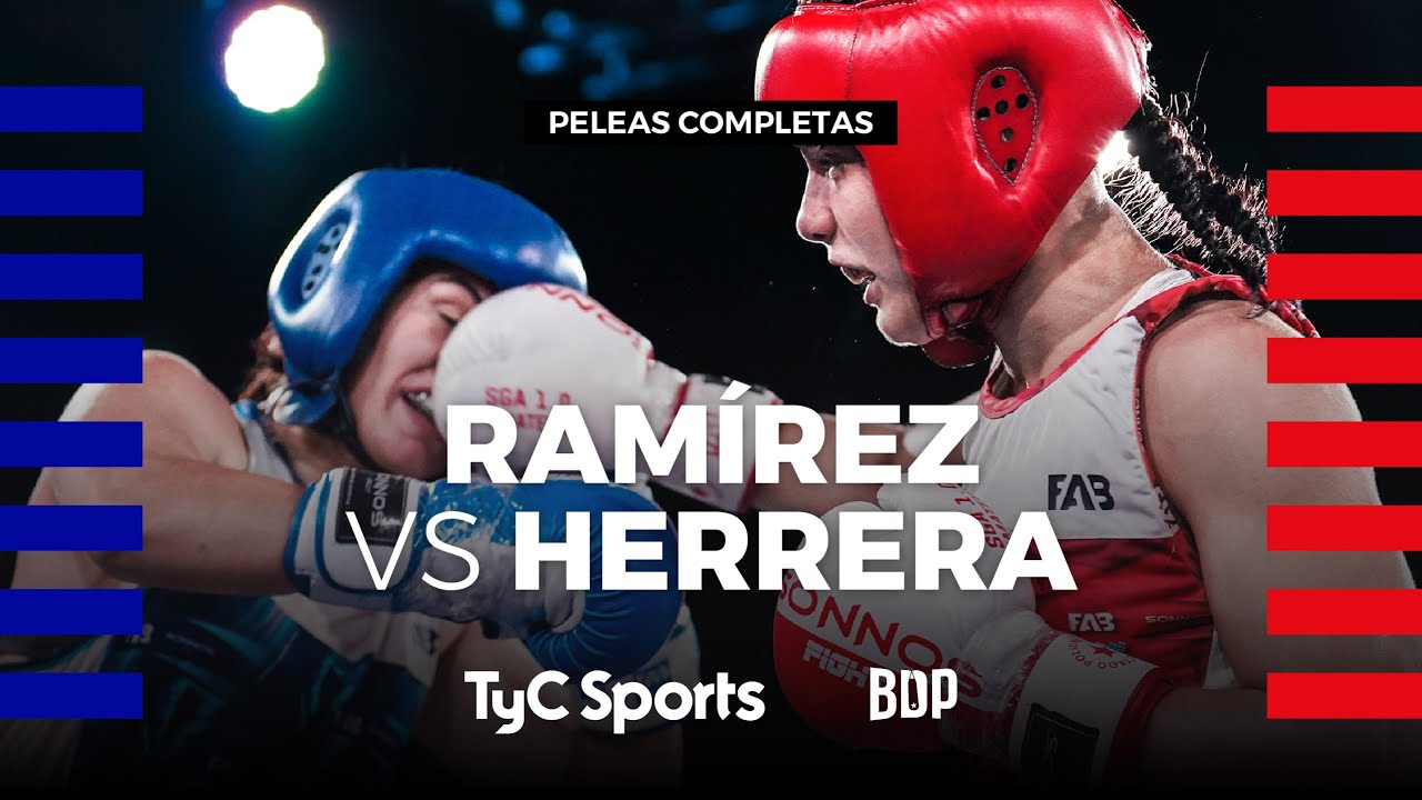 Milagros Ramírez vs. Daniela Herrera - Boxeo de Primera Promocional - TyC Sports Play