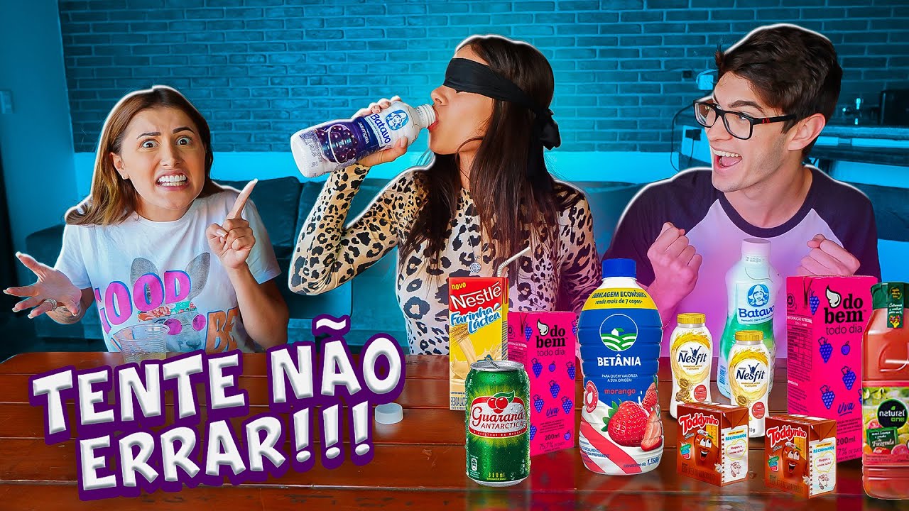 TENTE NÃO ERRAR A BEBIDA OU VAI TER QUE BEBER TUDO!!!