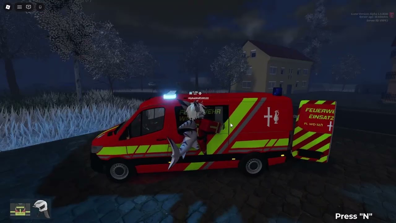 Das Roblox Spiel Feuerwehr Schrietz