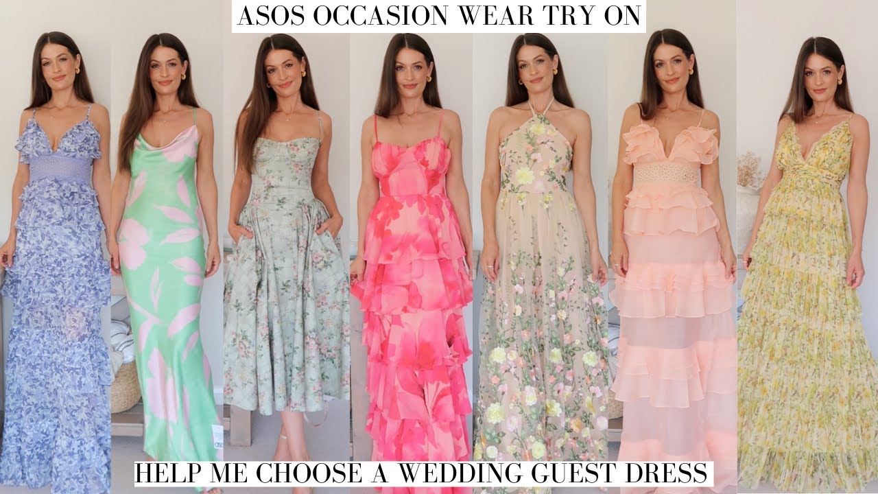 ASOS OCCASION WEAR TRY ON HAUL | HELP ME CHOOSE A WEDDING GUEST DRESS
