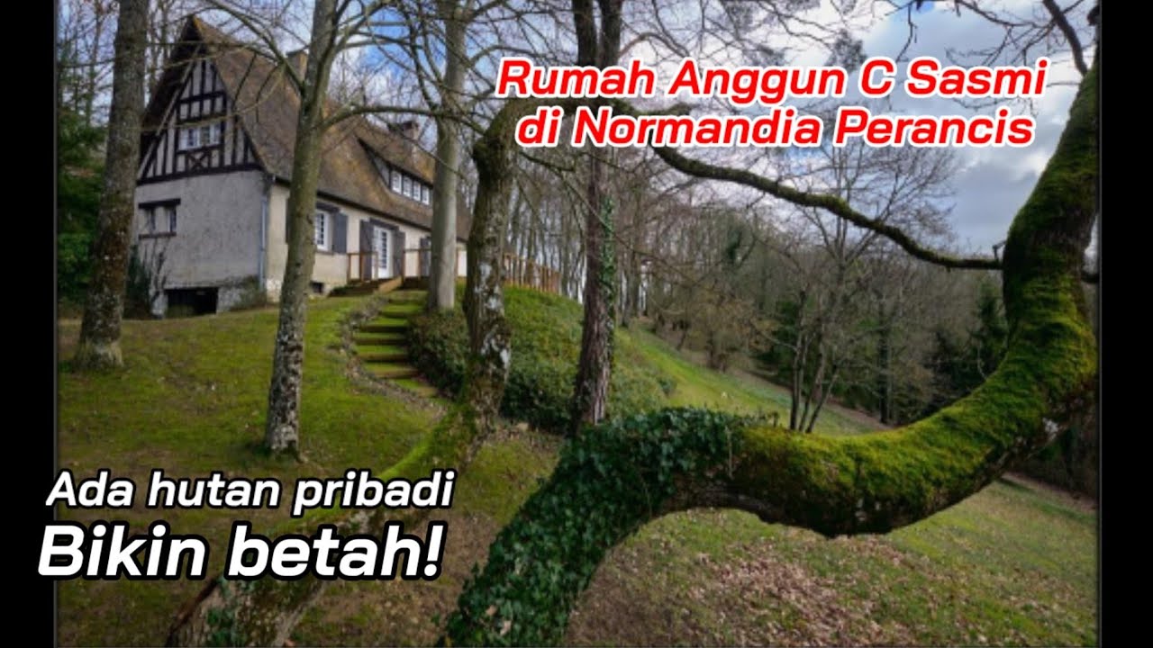 ADEMNYA RUMAH PEDESAAN ANGGUN C SASMI DI NORMANDIA PERANCIS