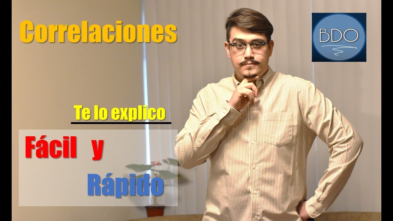 Conceptos básicos de las correlaciones
