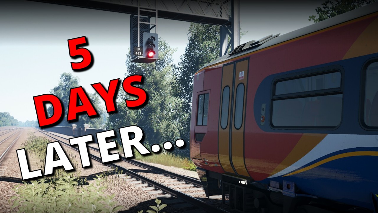 Waiting at a red signal be like - TSW6