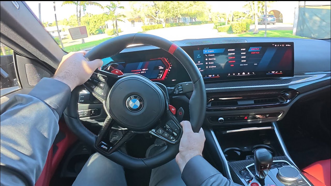 2025 BMW M4 Competition xDrive POV Driving Impressions!