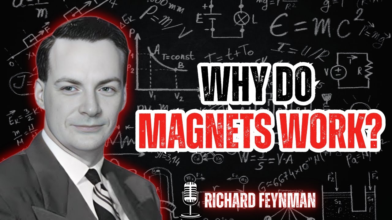 Why Do Magnets Work? Feynman’s Mind-Blowing Answer || Learn With Feynman