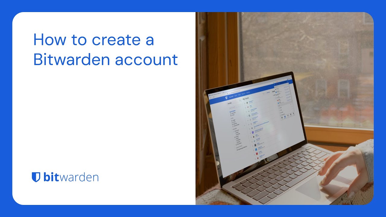 Как создать учетную запись Bitwarden