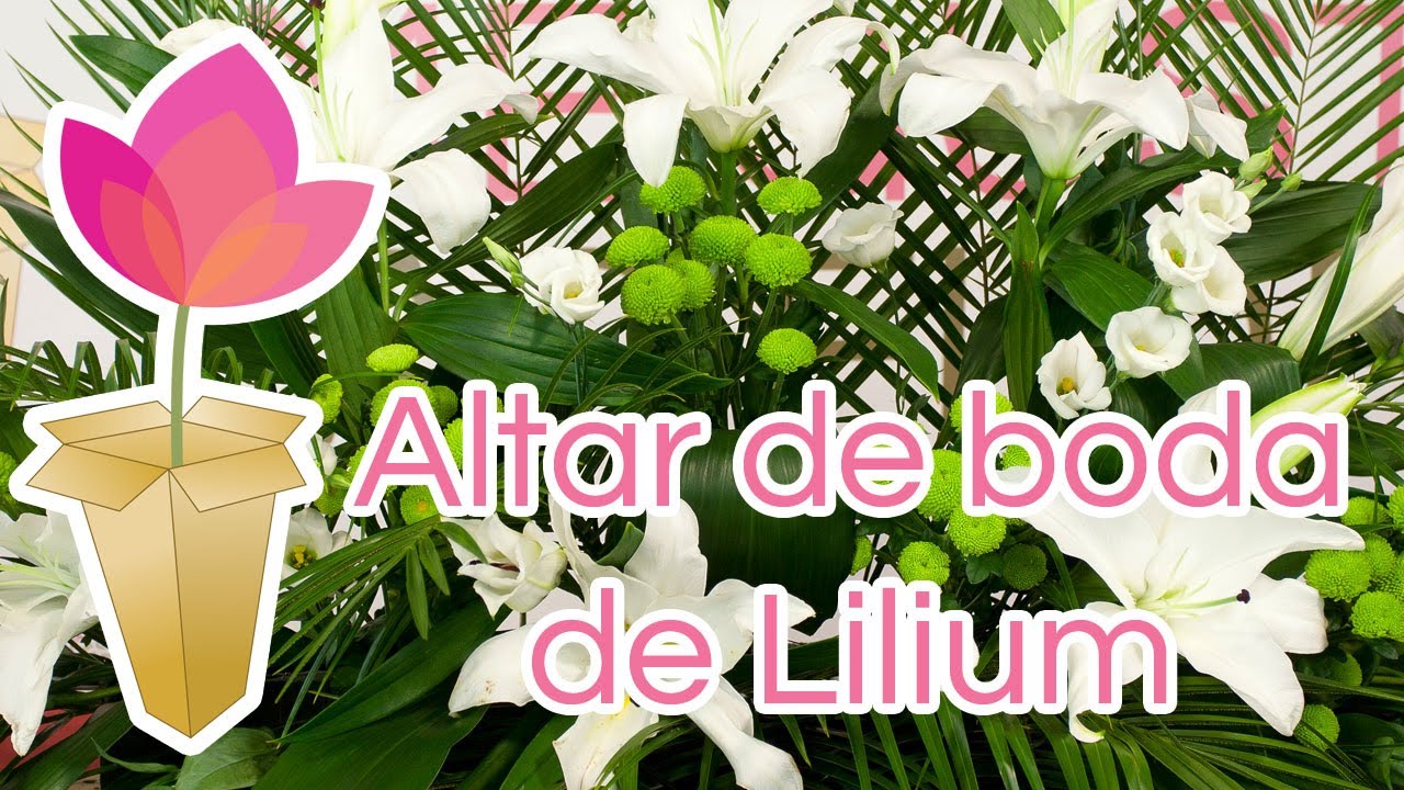 Cómo hacer un altar de boda de Lilium