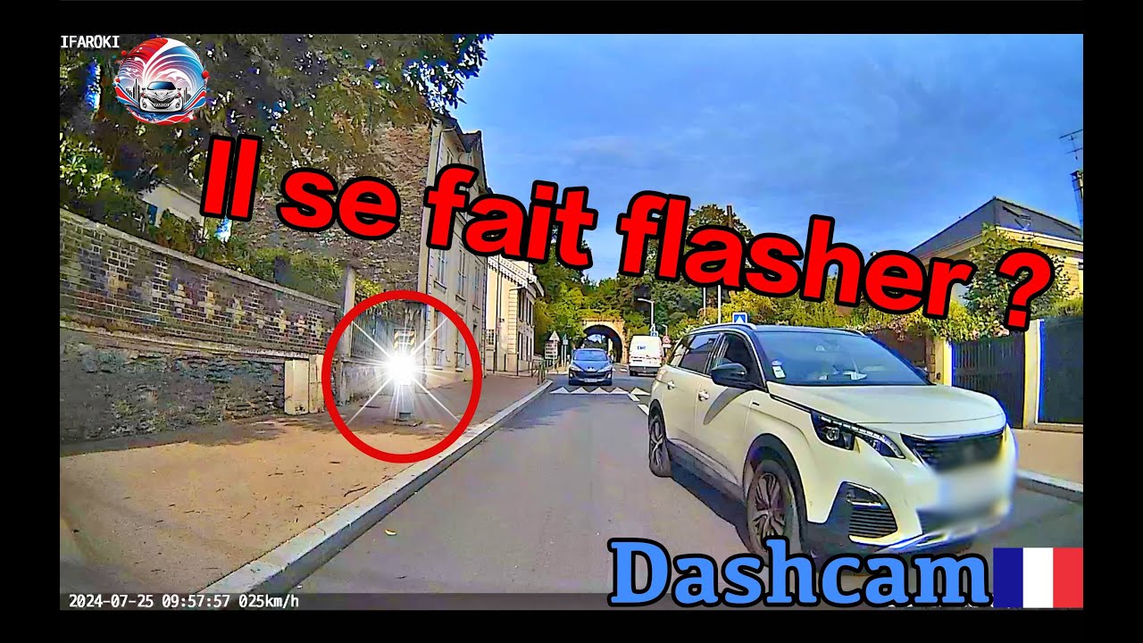 Dashcam France #173 IL SE FAIT FLASHER ?