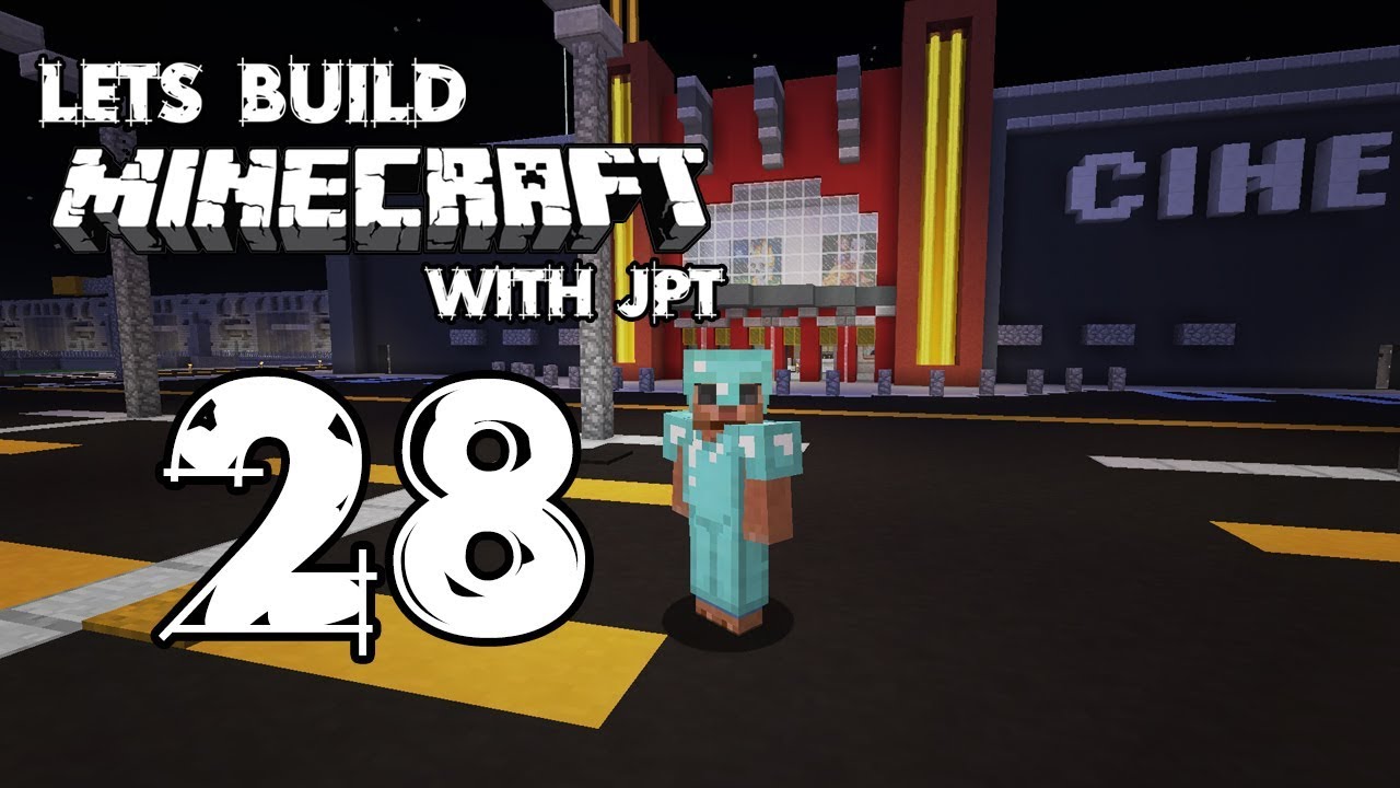 Let's Build Minecraft :: 28 :: Movie Theater/Cinema (1.12.1 Snapshot)