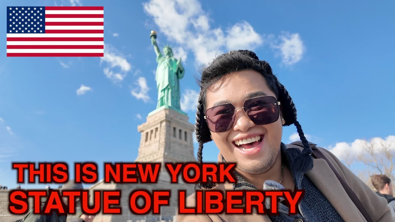 GOING TO THE STATUE OF LIBERTY IN NEW YORK!