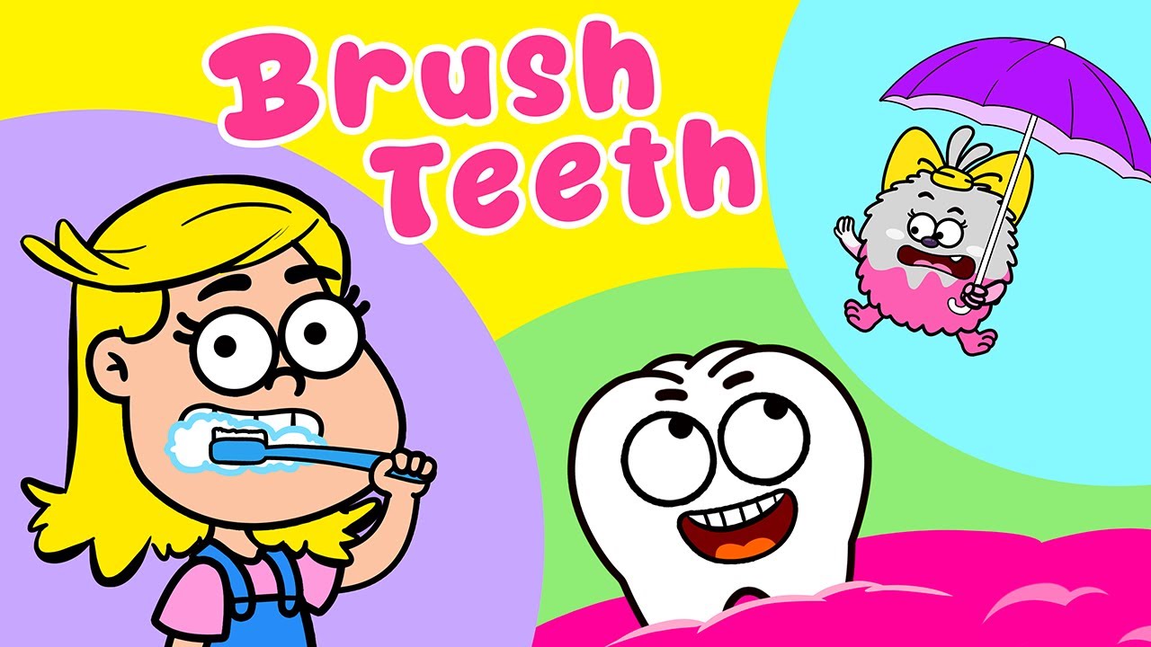 Brush Your Teeth Song - Hacky Baby 02 - Toothbrush Song - Healthy Habits - Nursery Rhymes
