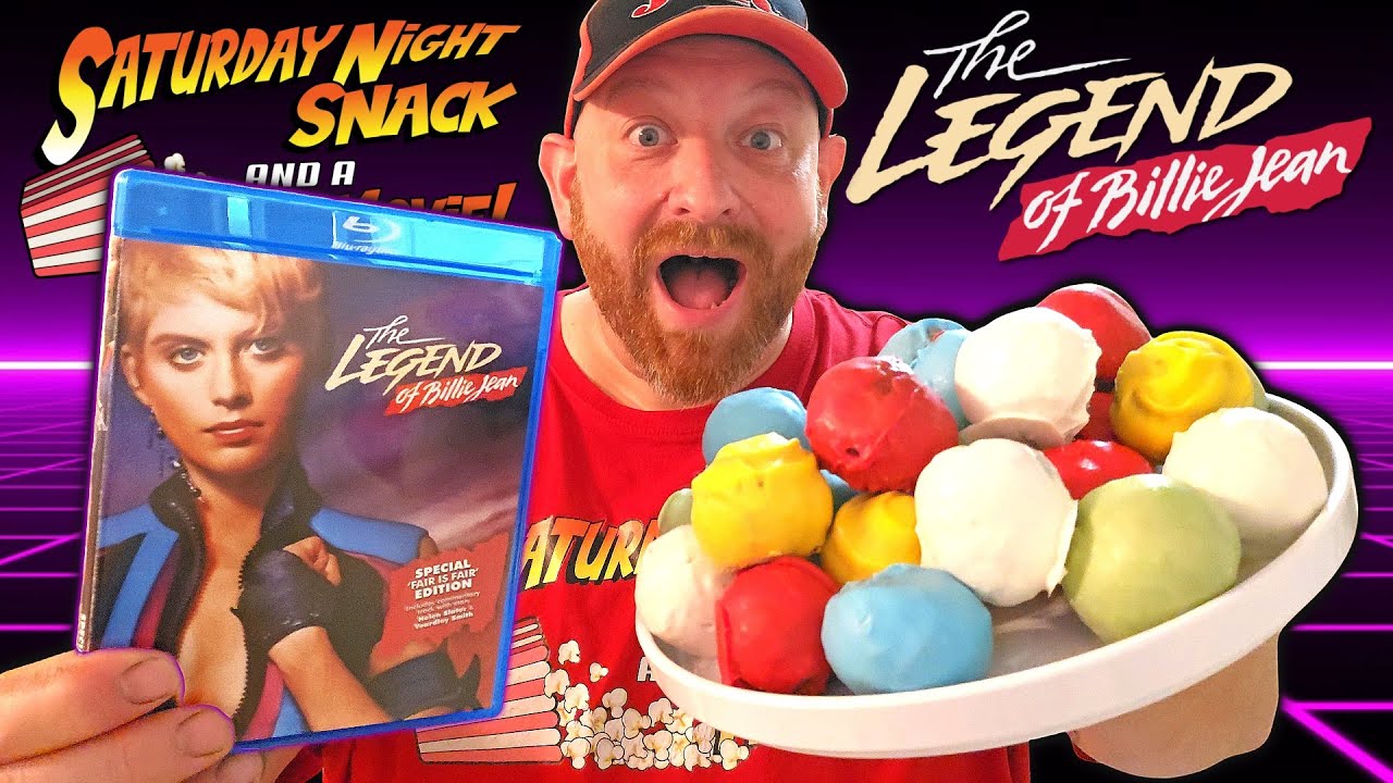 THE LEGEND OF BILLIE JEAN with ABANDONED CANDY SHACK GOLF BALLS Saturday Night Snack and a Movie