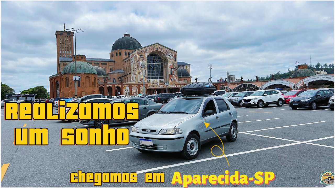 Fomos de Palio 1.0 do Paraná até Aparecida-SP! Teria coragem?