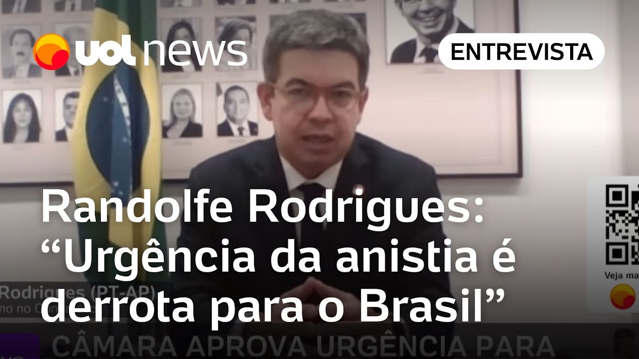 Randolfe rechaça anistia, mas diz que dosimetria de penas é debate legítimo para o Parlamento